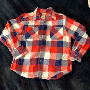 6/$25 sz.8 boys plaid shirt